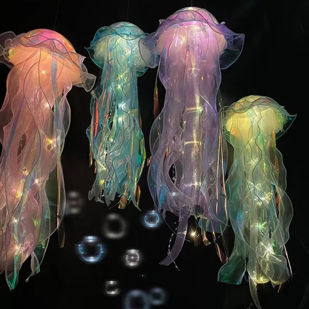 🪼 5-Piece Jellyfish LED Night Light Set
