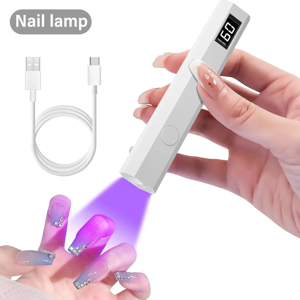 ✧ Mini UV LED Nail Lamp