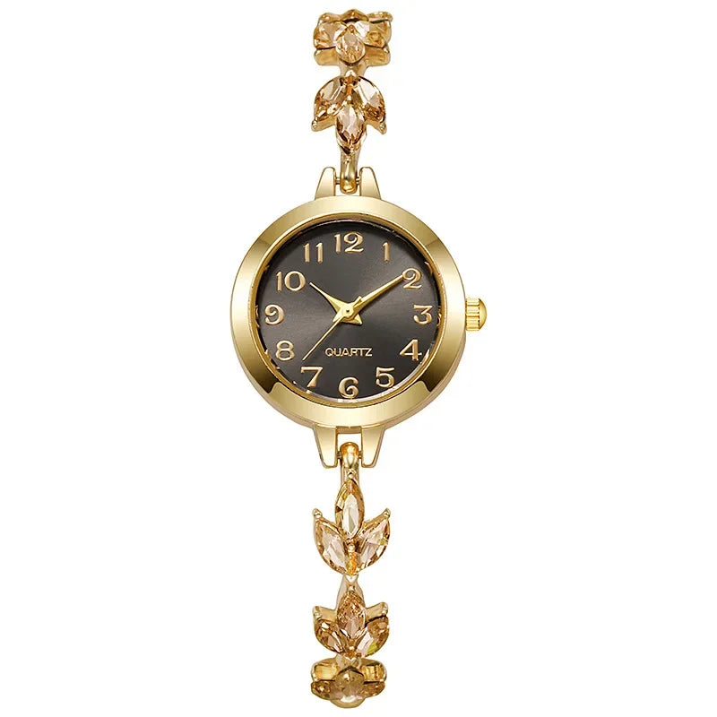♡ Rhinestone Bracelet Quartz Watch