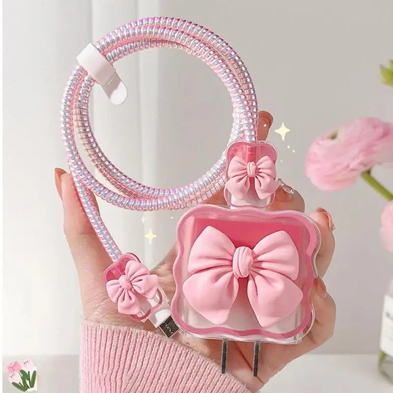 ⟡ Silicone Charger & Cable Organizer