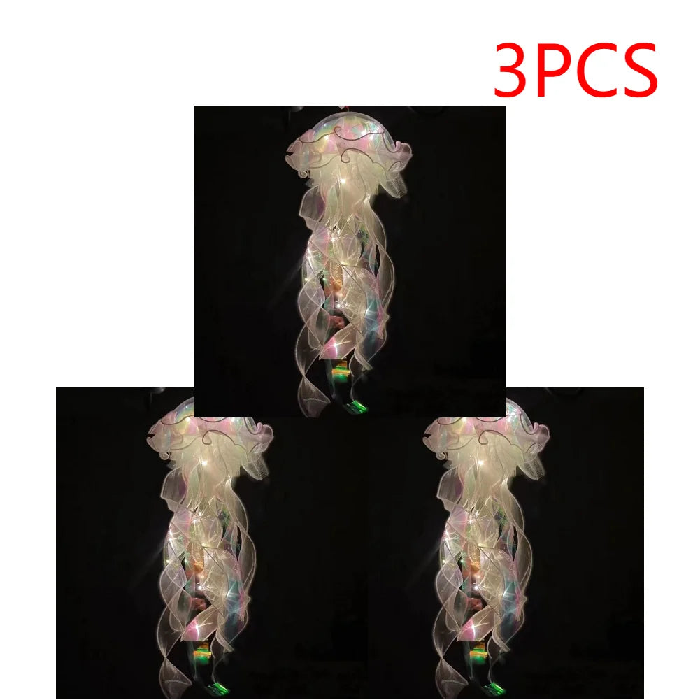 🪼 5-Piece Jellyfish LED Night Light Set