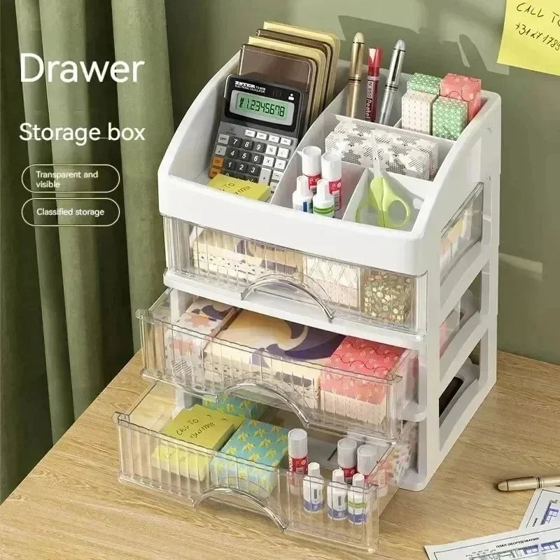 ✧ Multi-Layer Drawer Makeup Organizer