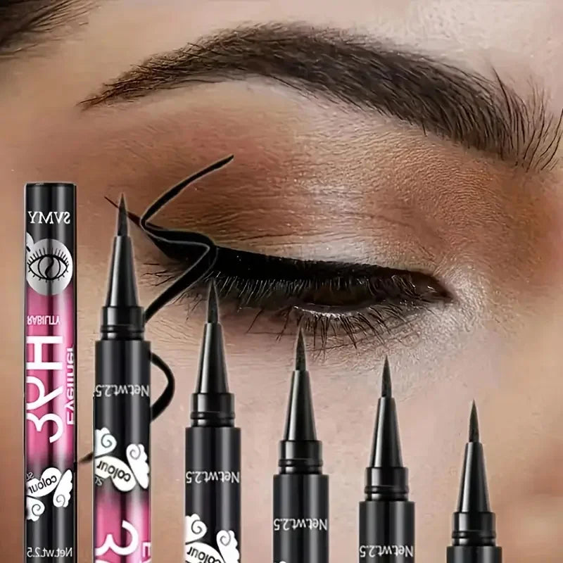 ✒ 12-Piece Black Liquid Eyeliner Set