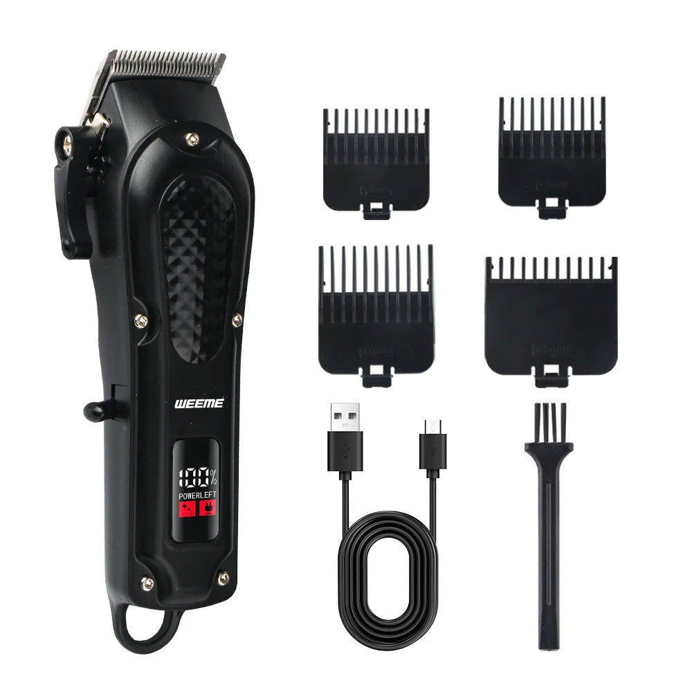 ✦ Rechargeable Hair Trimmer & Grooming Kit