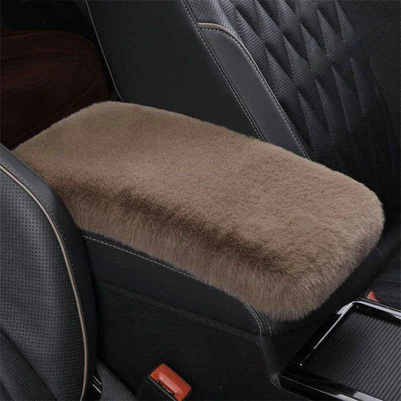🚘 Plush Car Center Console Armrest Cover