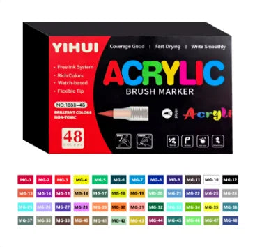 ✎ Metallic Art Marker Set