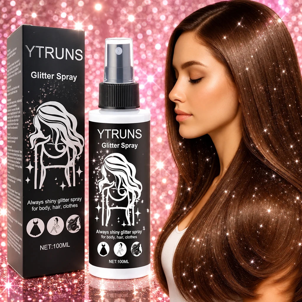 ✦ Body, Hair & Clothing Glitter Spray