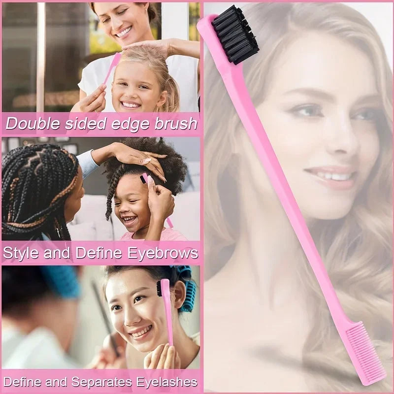💇‍♀️ 7-Piece Purple Hair Styling & Braiding Tool Set