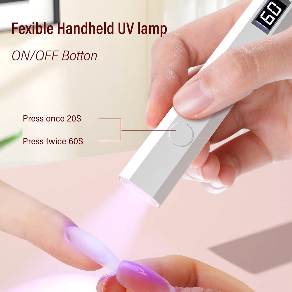 ✧ Mini UV LED Nail Lamp