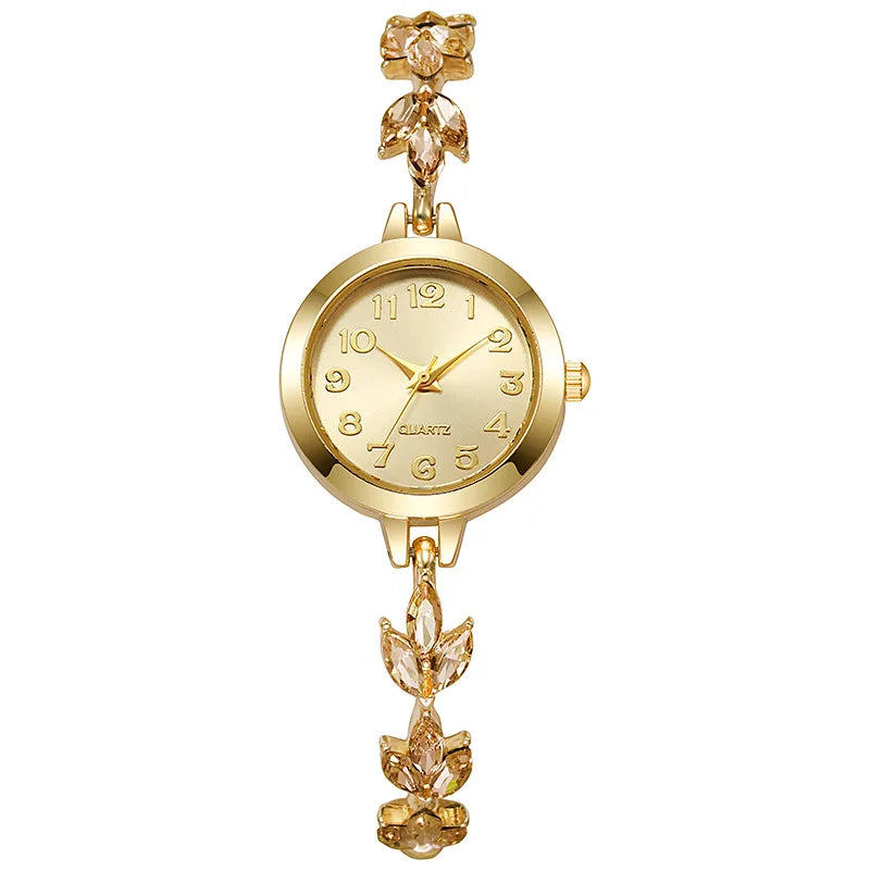 ♡ Rhinestone Bracelet Quartz Watch