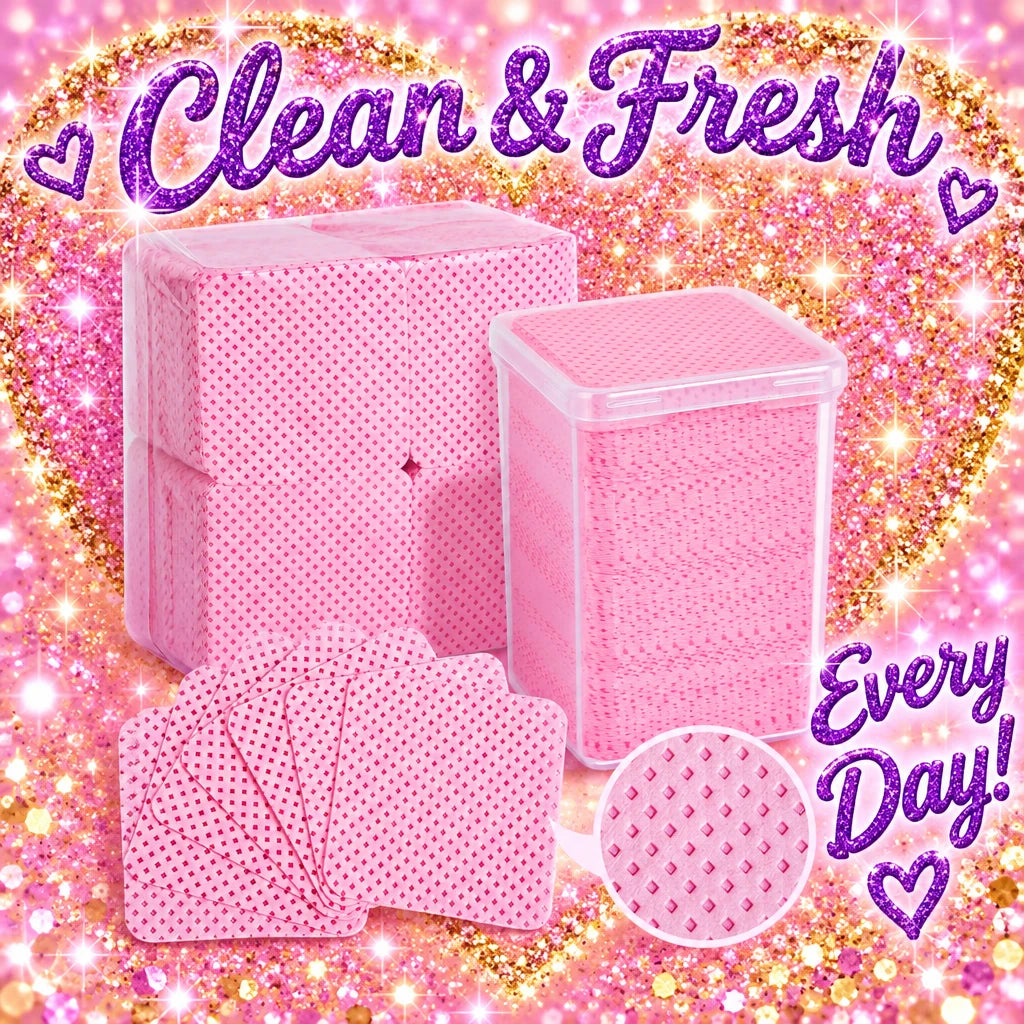 ♡ Lint-Free Nail & Lash Wipes