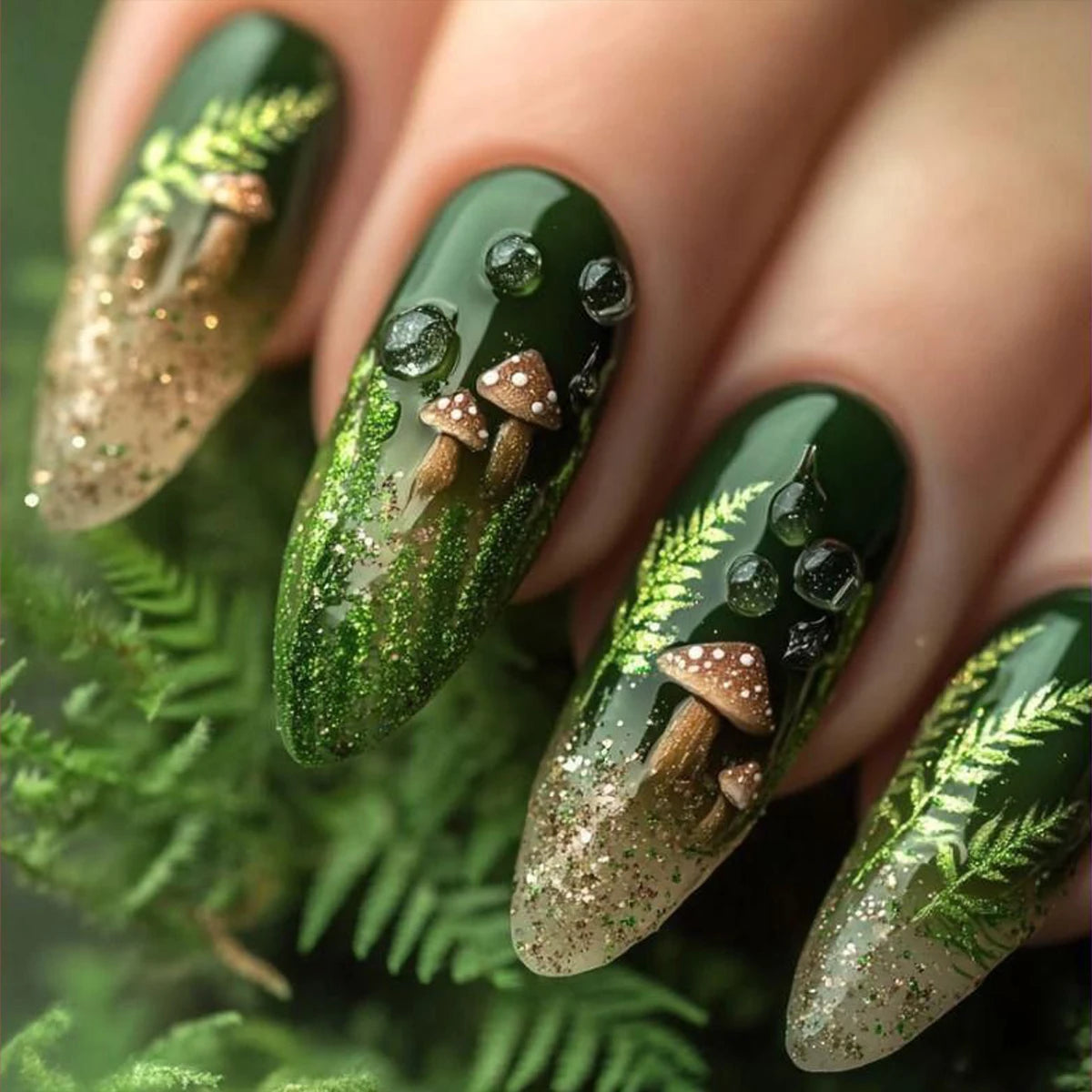 ✧ Decorative Press-On Nails · 24 Pieces