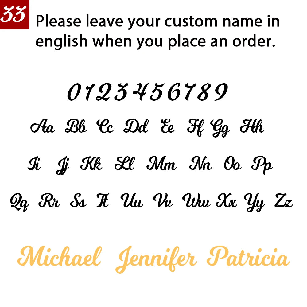 ☆ Custom Name Sparkle Necklace