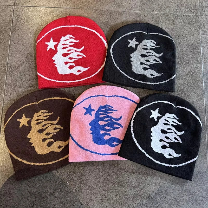 ❄ Printed Winter Knit Beanie
