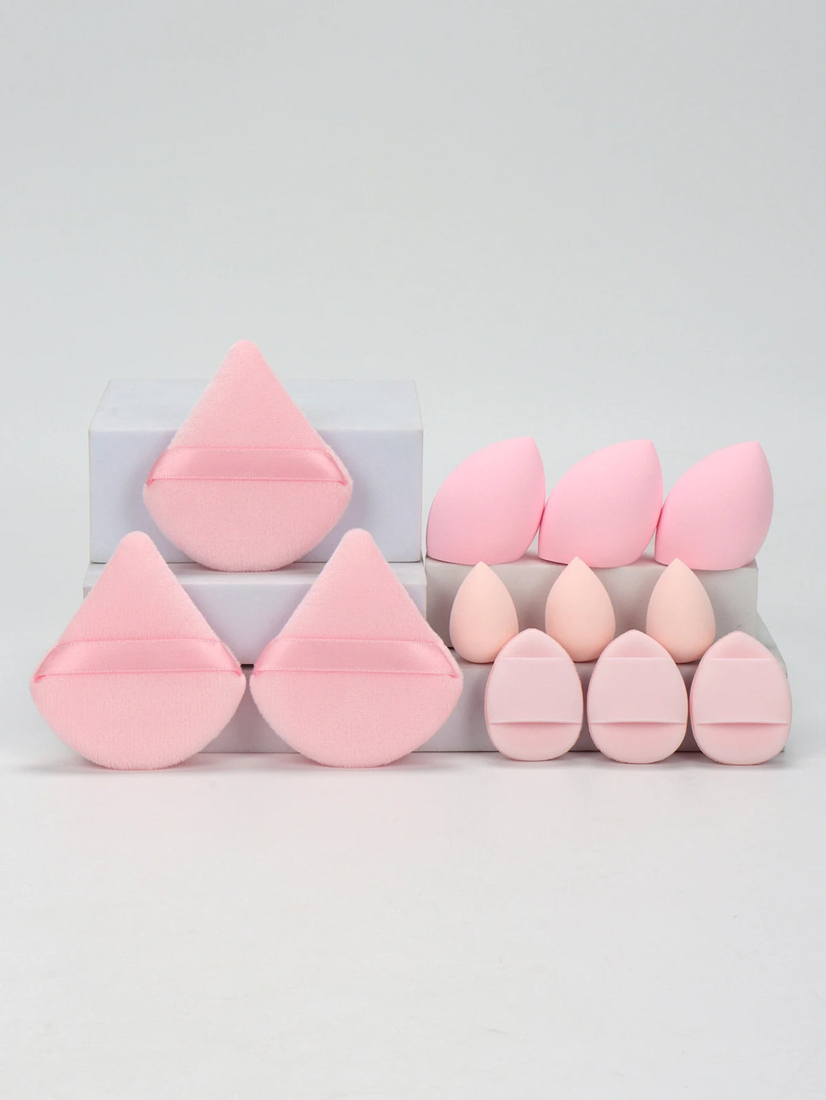 ❀ 12-Piece Makeup Sponge & Puff Set