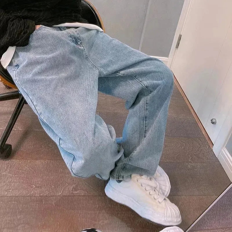 ☆ Men's Loose Straight-Leg Jeans