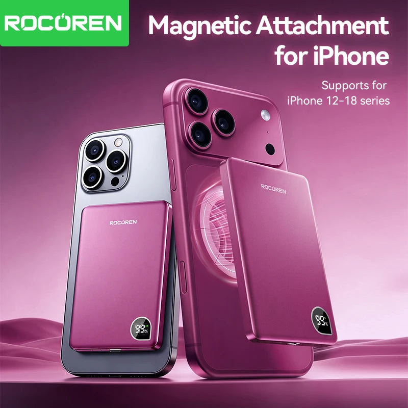 ✧ Magnetic Wireless Power Bank