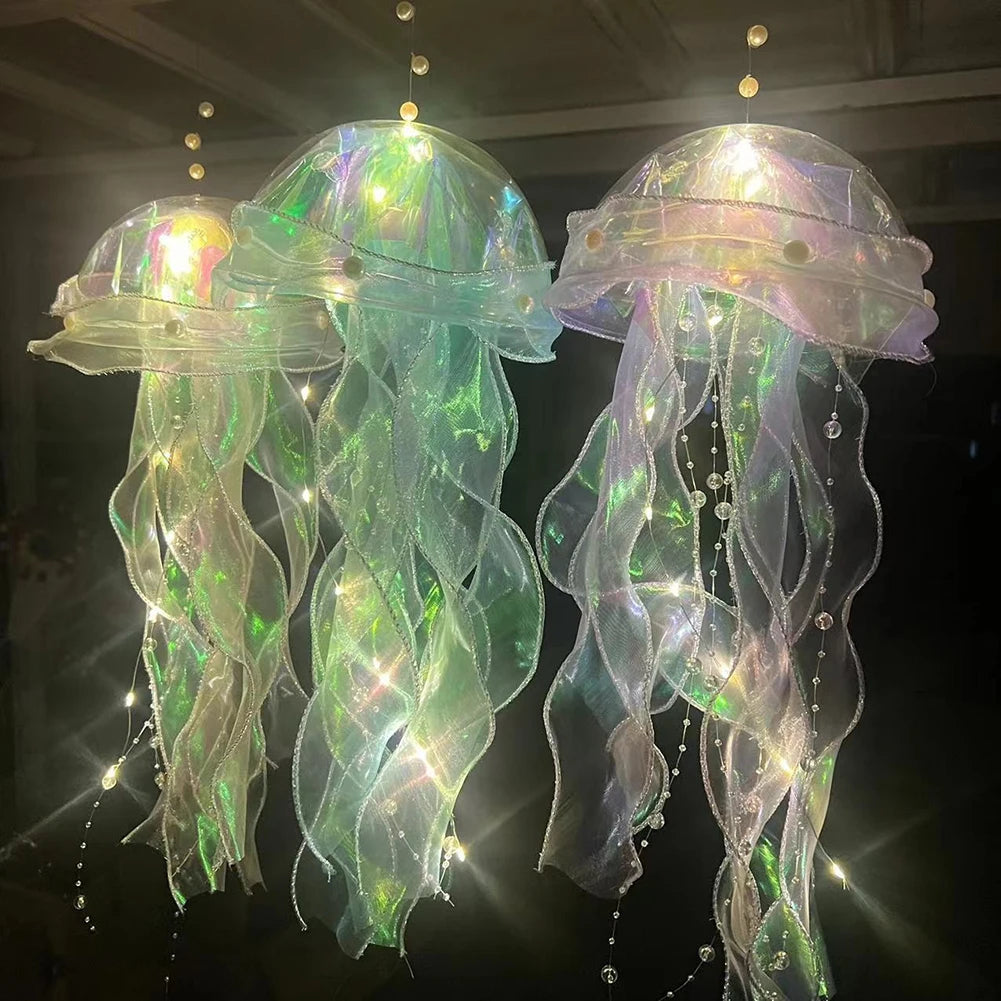 🪼 5-Piece Jellyfish LED Night Light Set