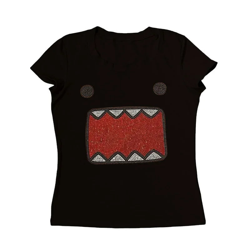 ☆ Y2K Cartoon Rhinestone Tank Top