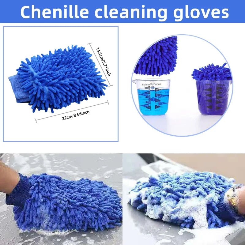 ✦ Car Detailing Brush Set