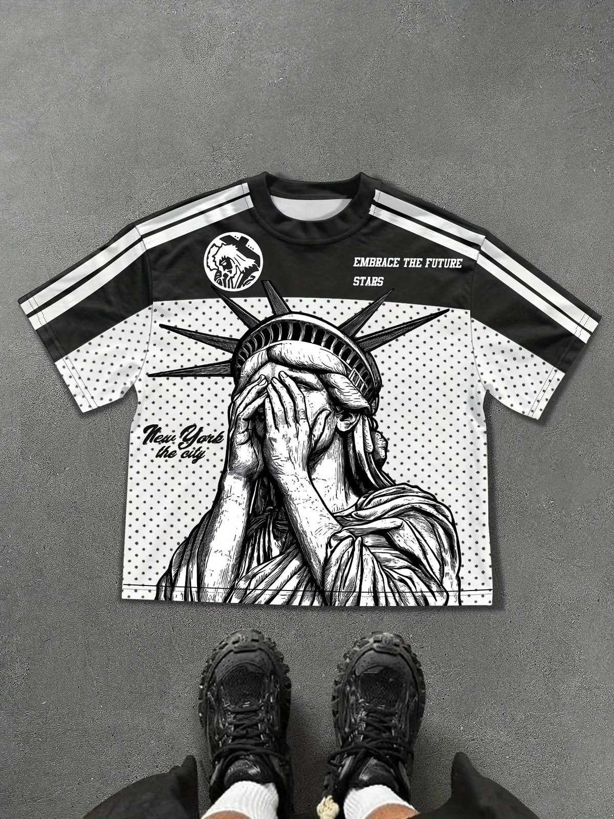 ⟡ Men's 3D Graphic Summer Tee