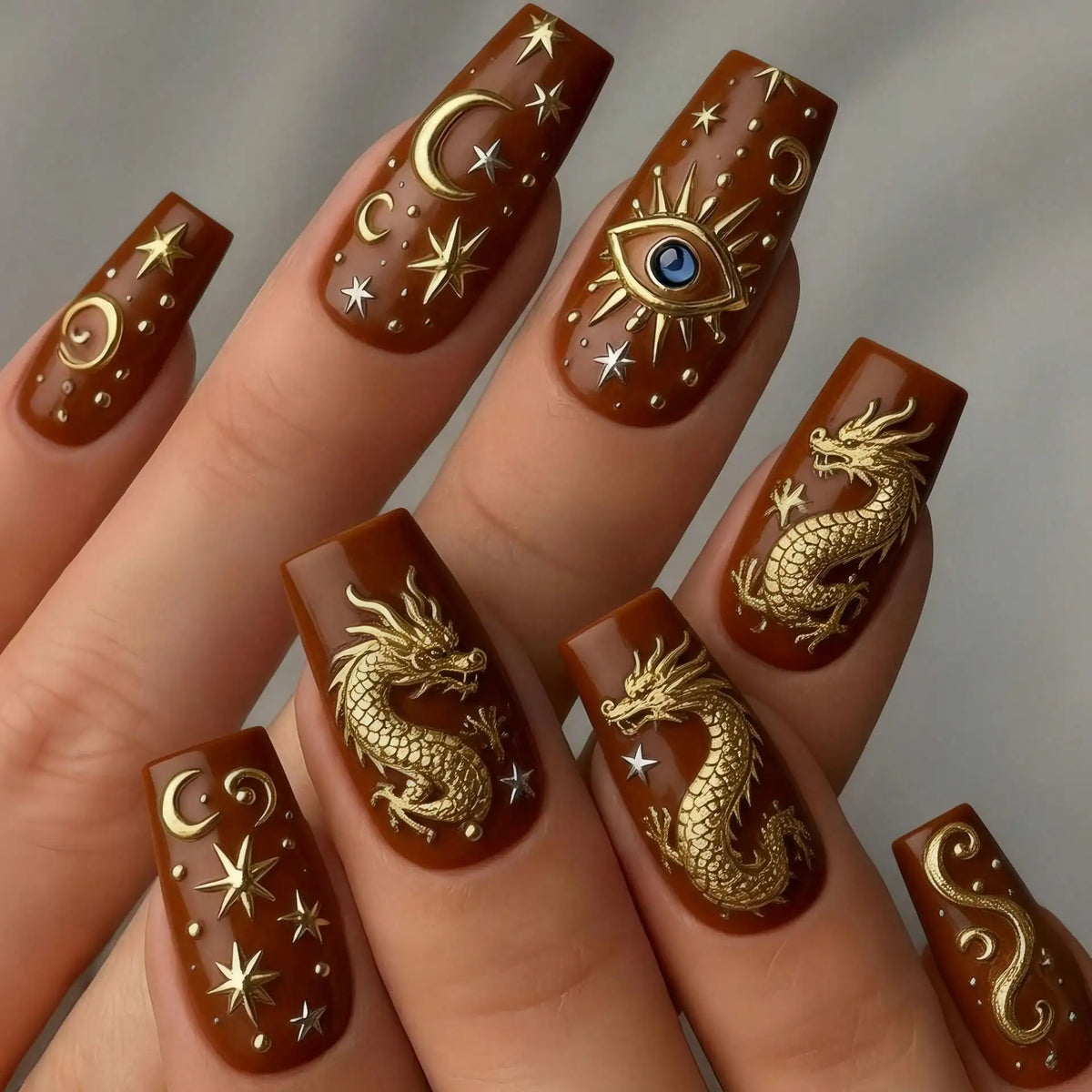 ✧ Decorative Press-On Nails · 24 Pieces