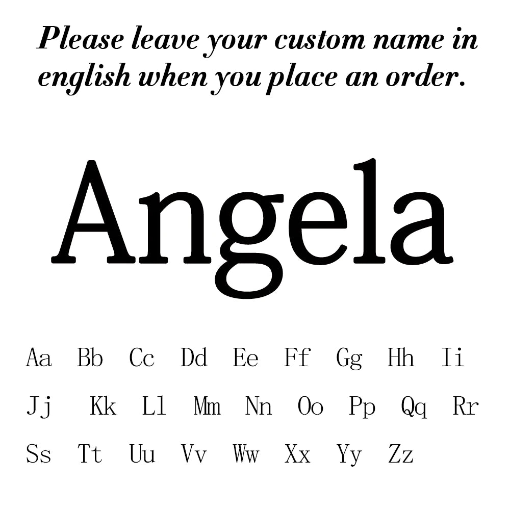 ☆ Custom Name Sparkle Necklace