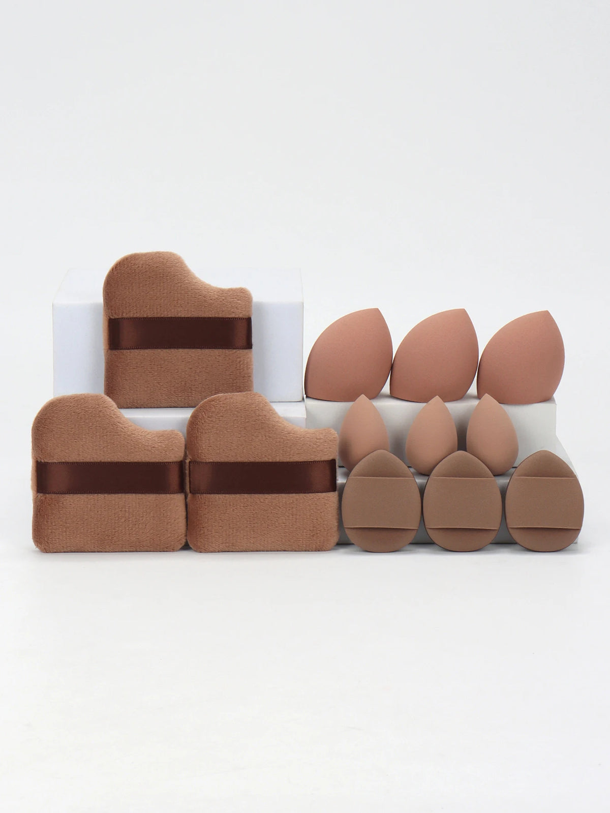 ❀ 12-Piece Makeup Sponge & Puff Set