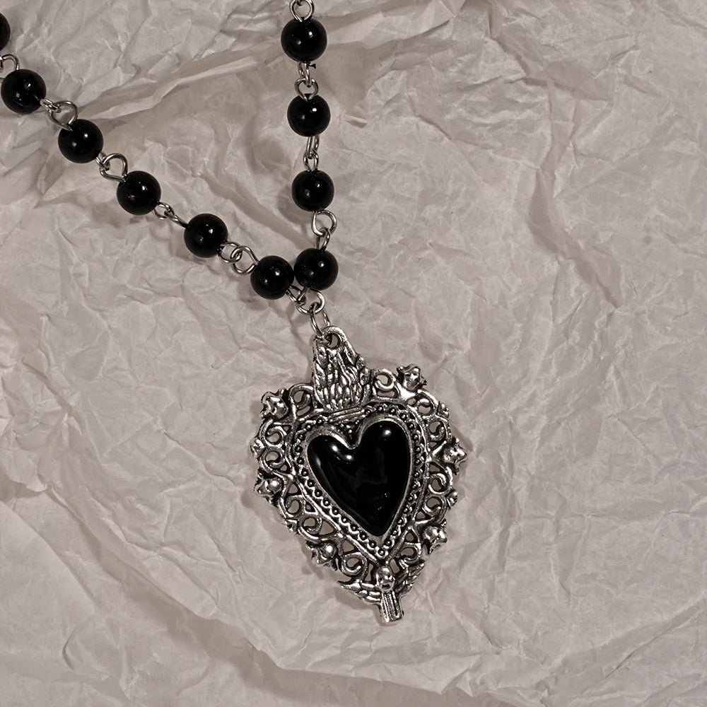 ✝ Rhinestone Cross Pendant Necklace