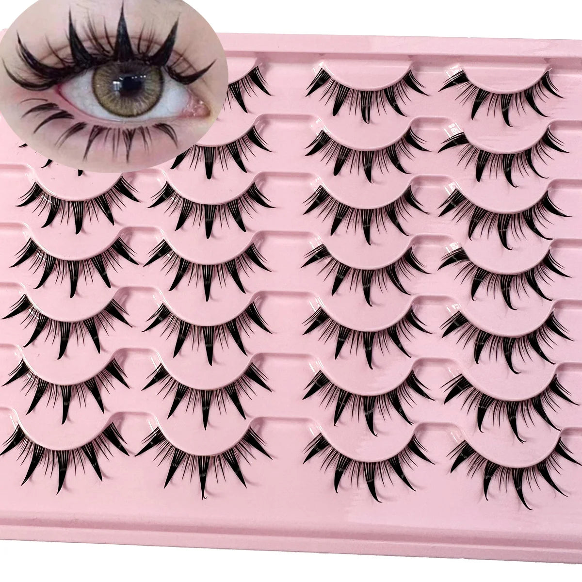 ✧ Manga Wispy False Eyelashes