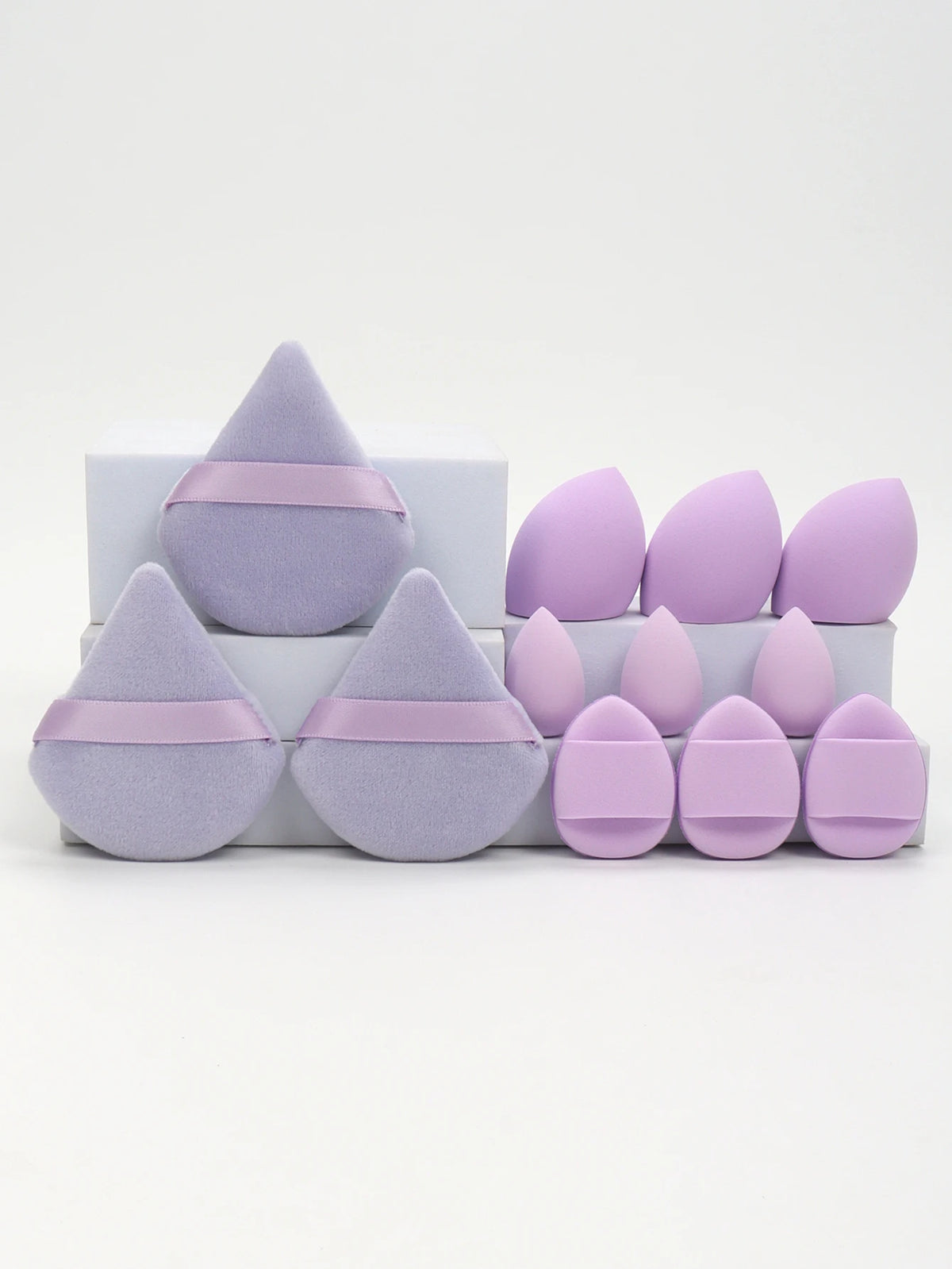 ❀ 12-Piece Makeup Sponge & Puff Set