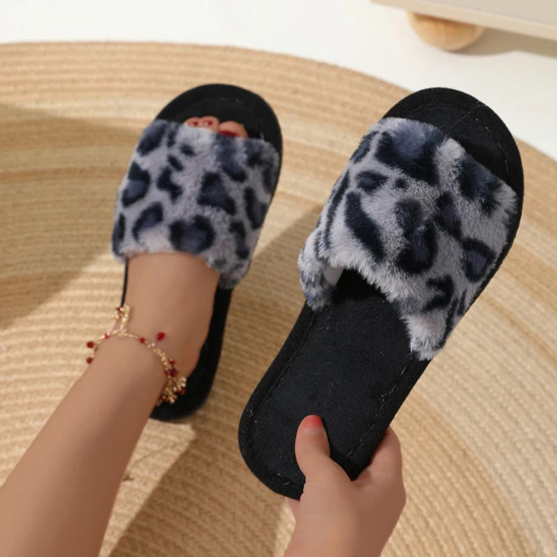 ☁ Plush-Lined EVA House Slippers