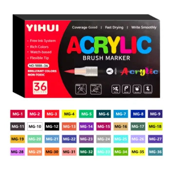 ✎ Metallic Art Marker Set