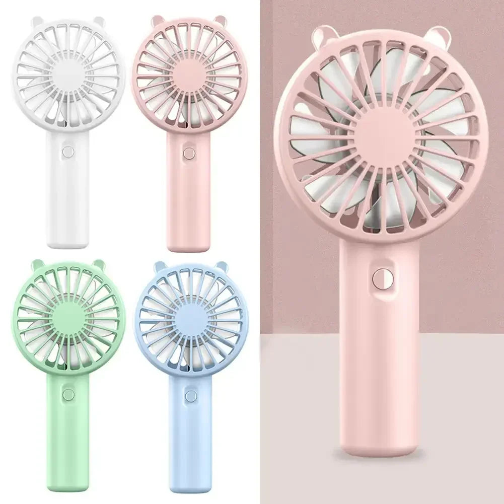 ☼ Mini Rechargeable Handheld Fan