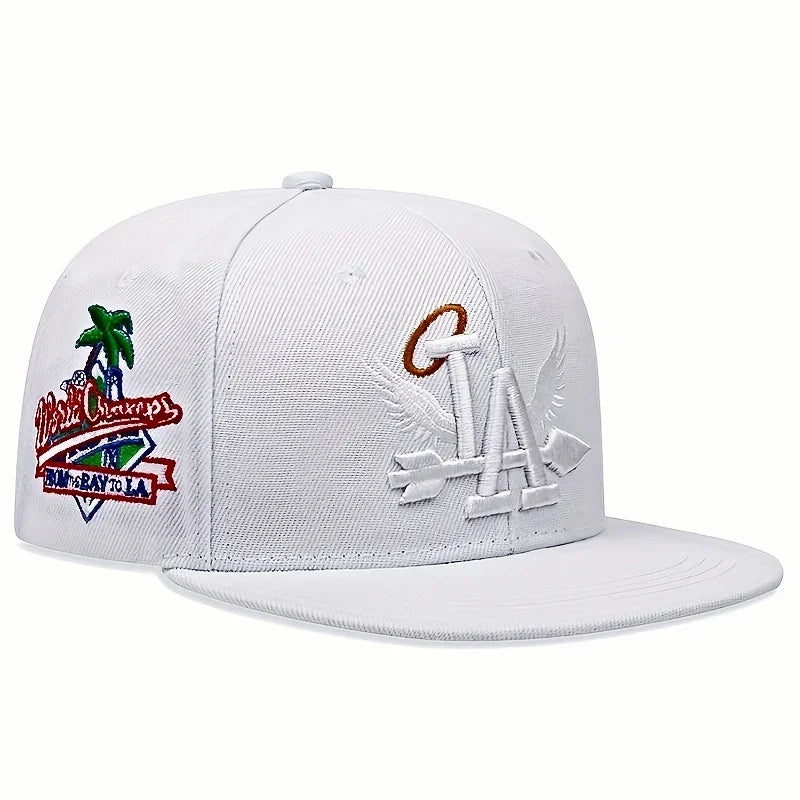 ★ LA Embroidered Snapback Cap