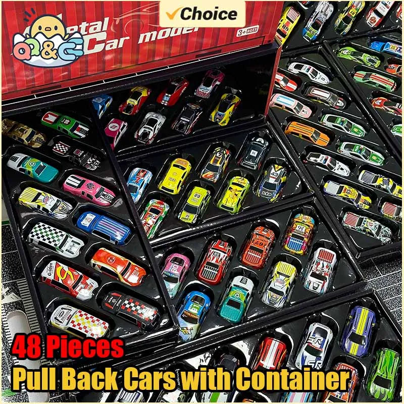 ☆ Mini Pull-Back Toy Car Sets