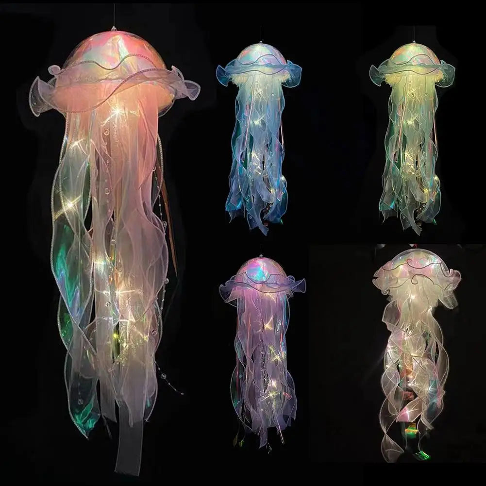 🪼 5-Piece Jellyfish LED Night Light Set