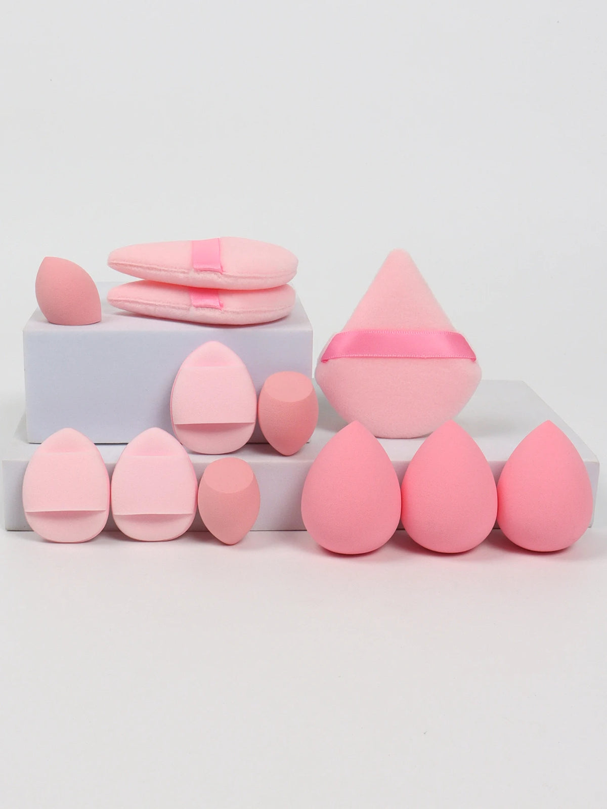 ❀ 12-Piece Makeup Sponge & Puff Set