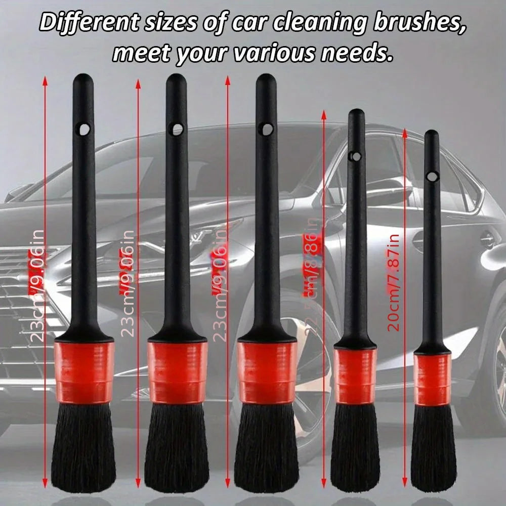 ✦ Car Detailing Brush Set