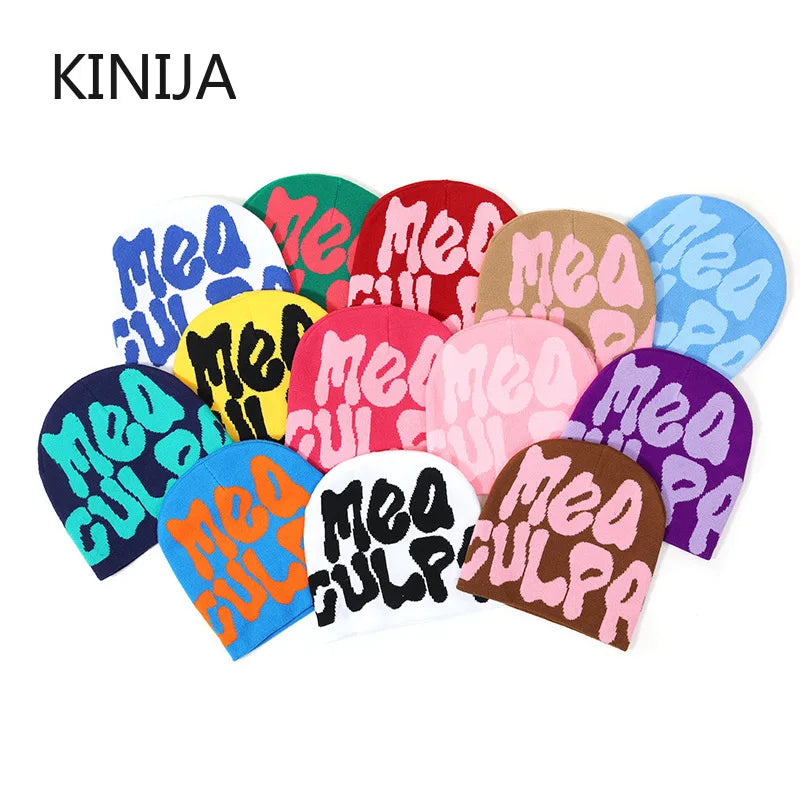 ☾ Knit Streetwear Beanie