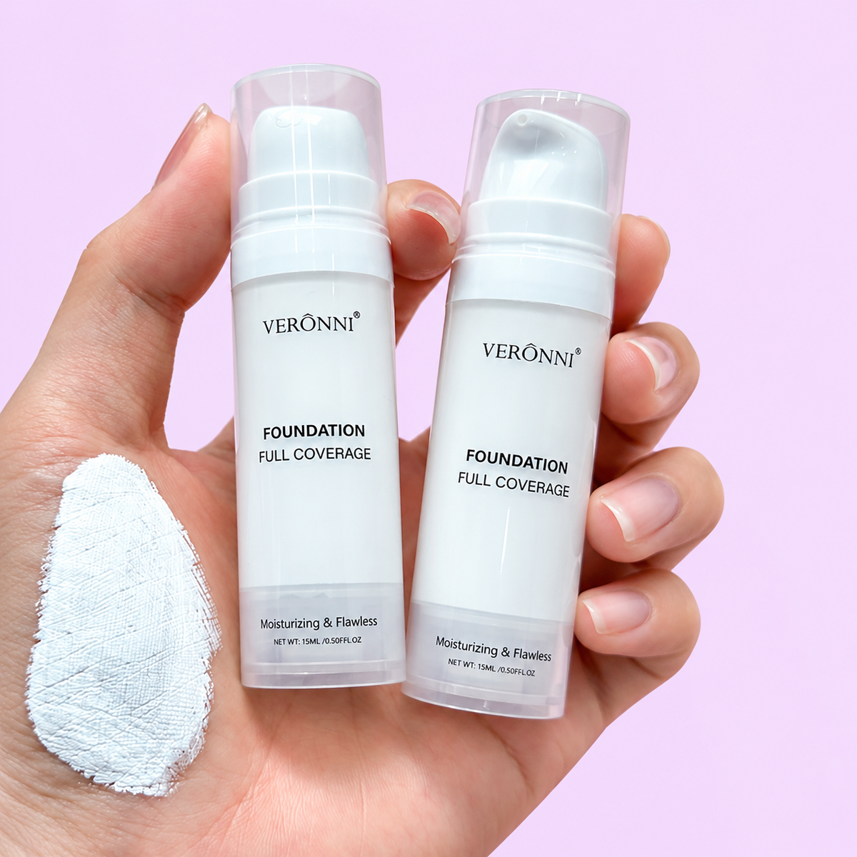 ☾ VERONNI White Liquid Foundation · 15 ml