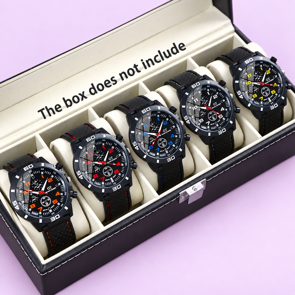 ⌚ Casual Quartz Watch & Set Options